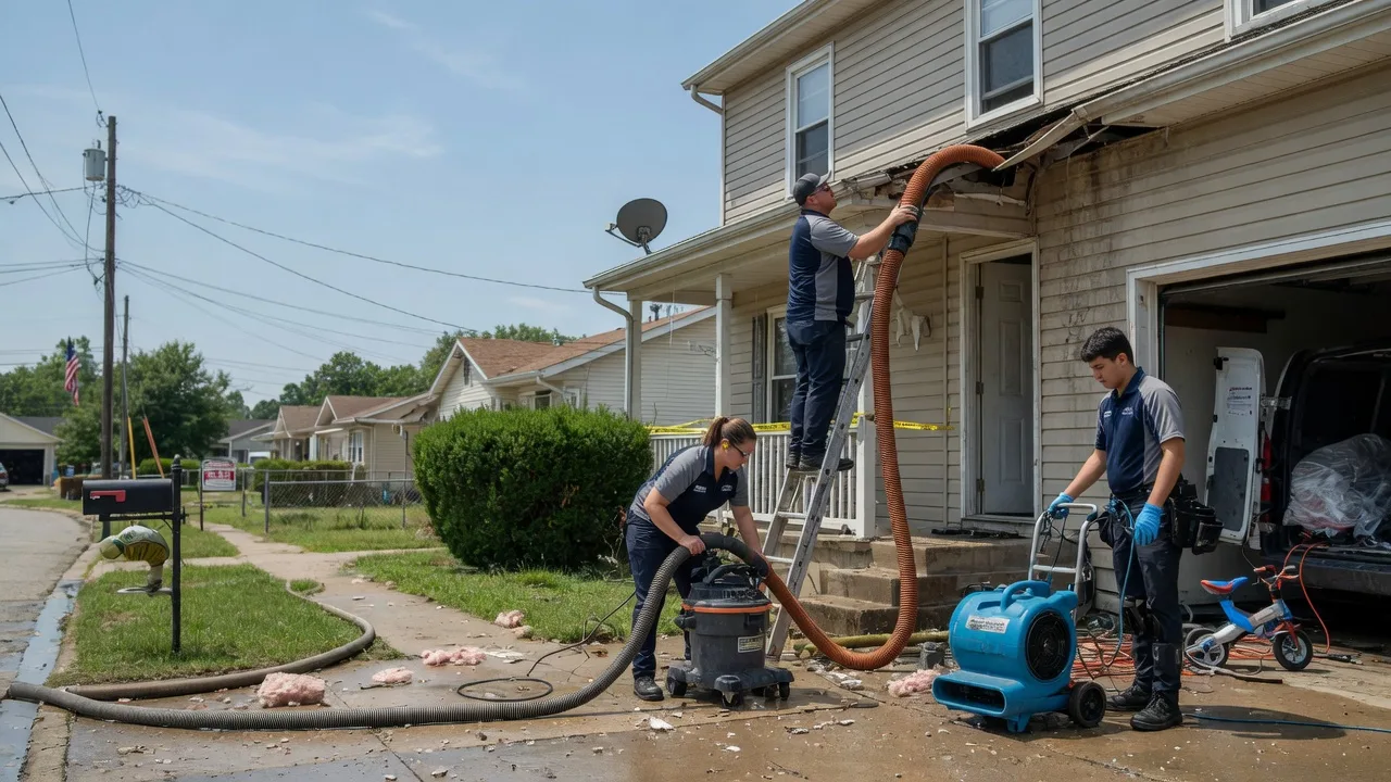 Water Damage Restoration in Hickory, MS near me